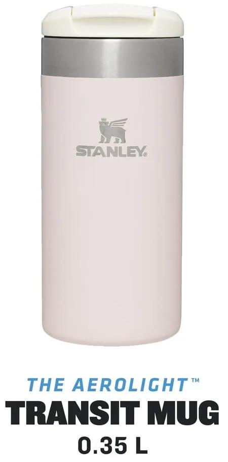 Pahar termos roz 350 ml – Stanley