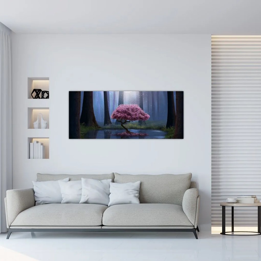 Tablou - Noapte magică (120x50 cm)