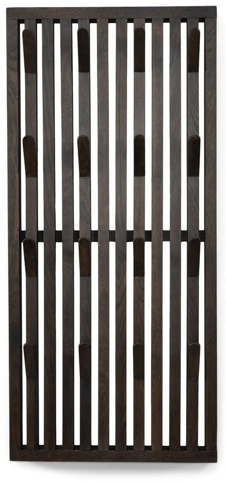 Panou de agățat diverse maro închis din lemn de stejar 46x100x8 cm Parco – Spinder Design