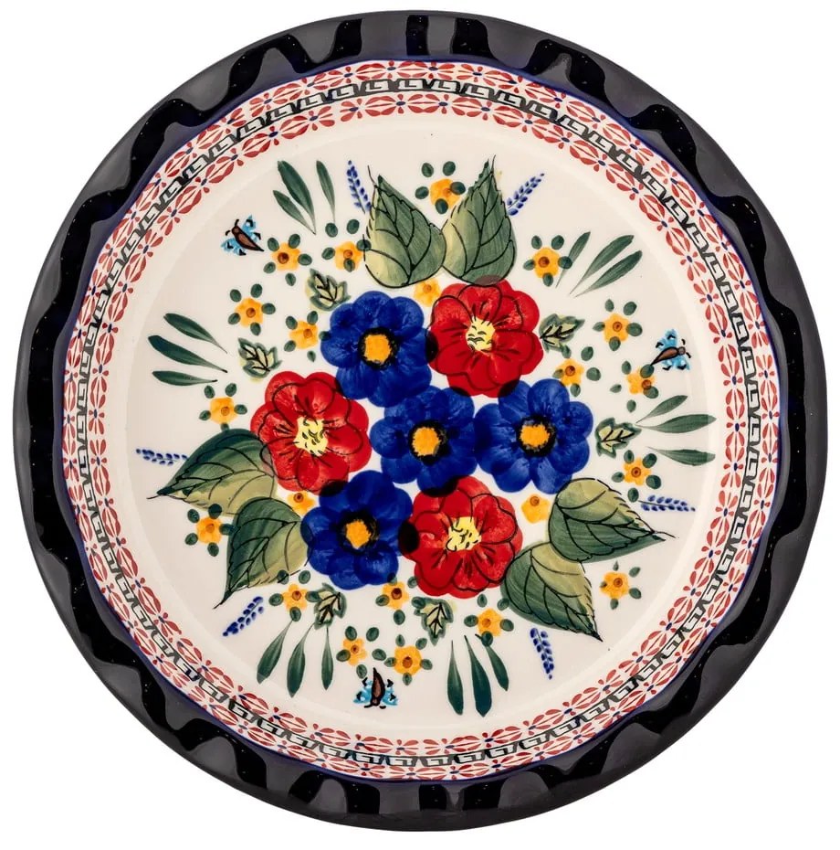 Farfurie pentru servire din gresie ø 26,5 cm Florist – Bloomingville