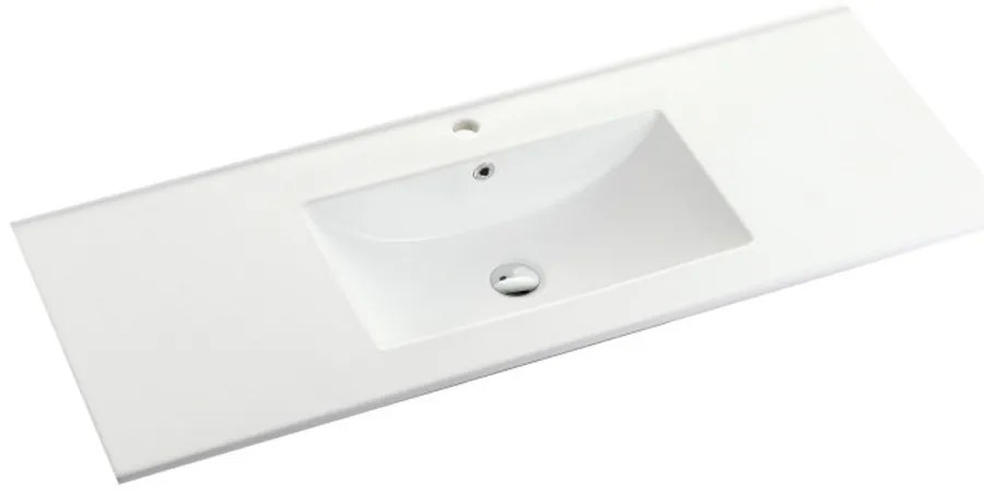 V955 - Lavoar cu design plat 18x120x46 cm