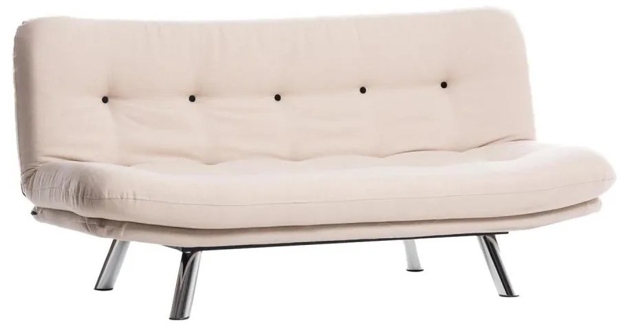 Canapea extensibilă BAKU, 2 locuri, crem