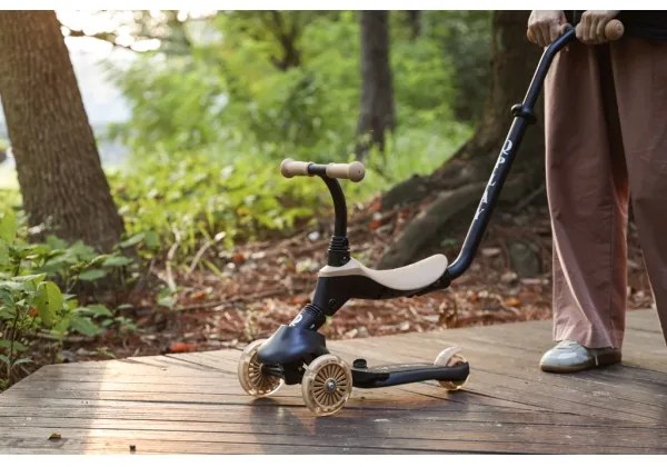 Tricicletă pentru copii QPlay 5 în 1 SEMA bej