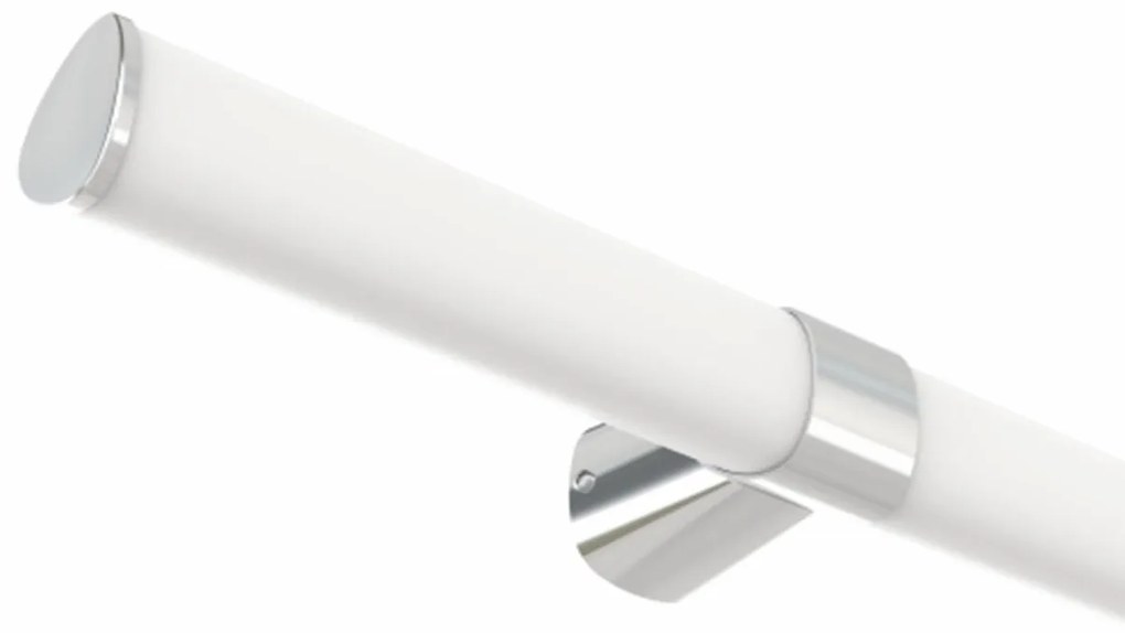 [Lichidare stoc]Aplica LED Roll KL146020, 20W, 2000lm, lumina neutra, IP44, crom+alba, Klausen