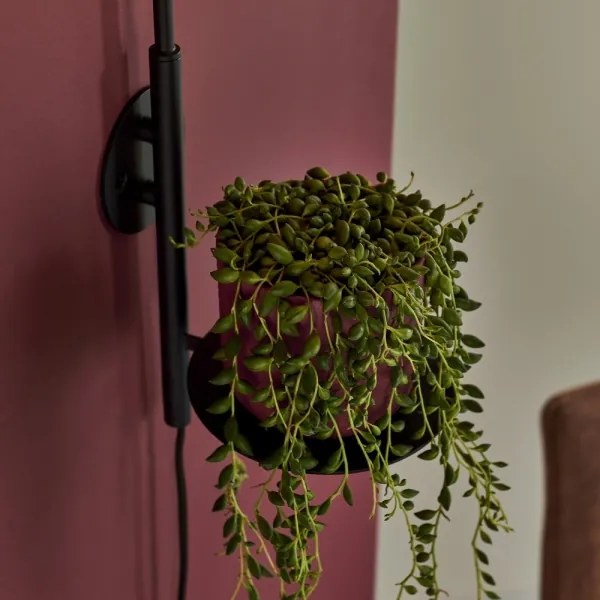 Endon 92726 - Aplică de perete HALO 1xG9/3W/230V neagră