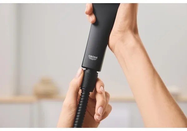 GROHE 27502KS1 - Furtun pentru duș VITALIOFLEX METAL LONG-LIFE 1500 mm, negru