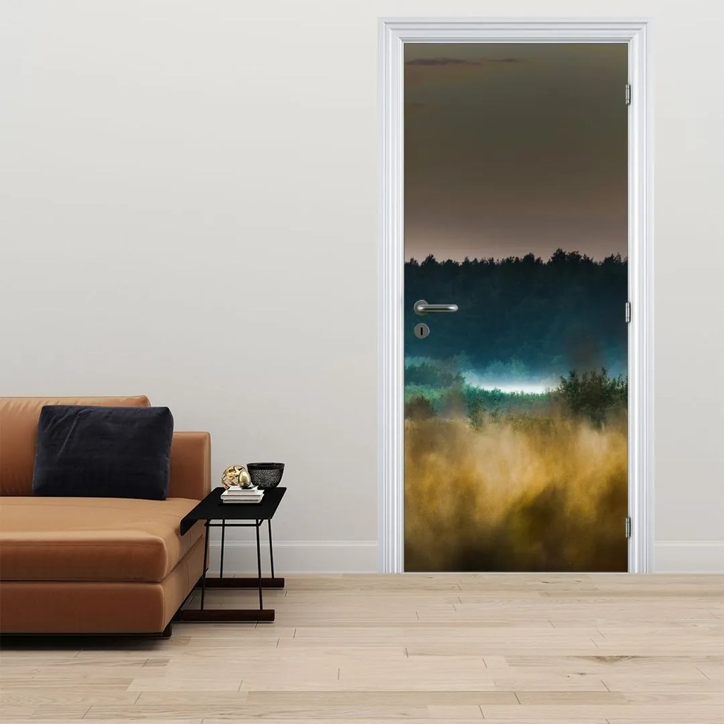 Fototapet pentru ușă - Peisaj montan (95x205cm)