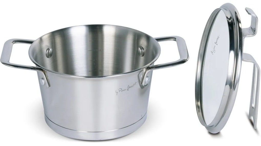 Lamart LT1272 cratiță cu capac Conic diametru 16 xînălțime 9 cm