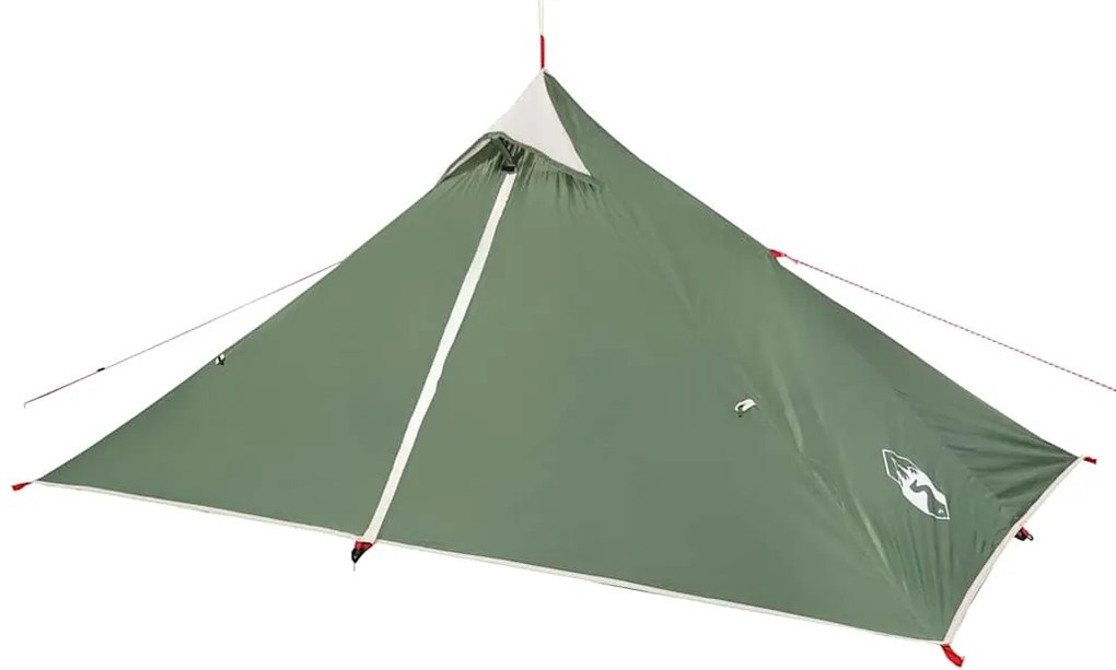 vidaXL Cort suspendat tipi pentru 1 persoană, verde, impermeabil