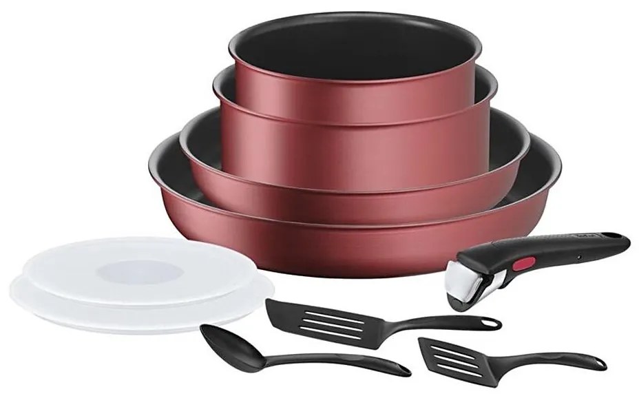 Set de vase de gătit Tefal 10 buc. INGENIO DAILY CHEF cupru