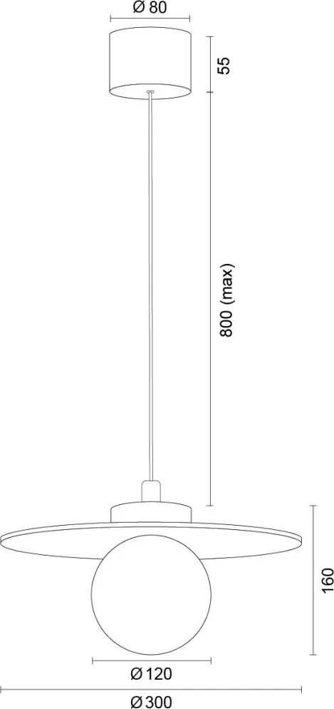 Lustra realizata manual din ceramica IP44 BOLL 8949