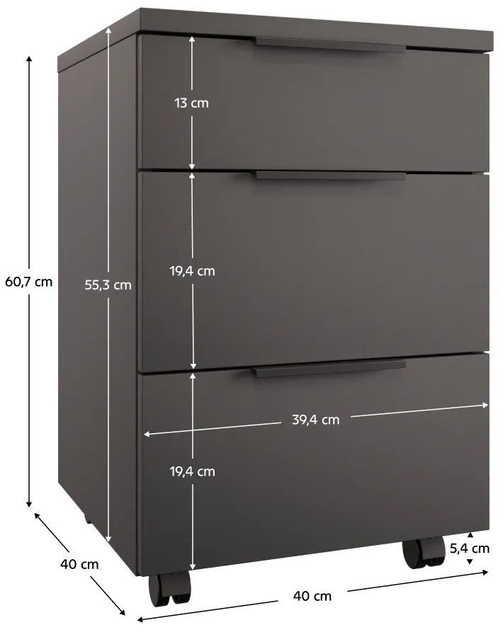 Container, antracit, ADAPO ADP06