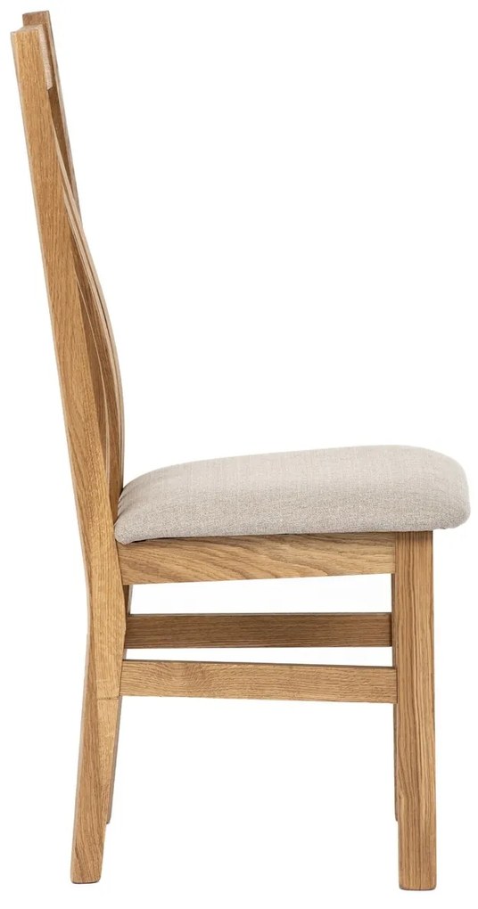 Set de scaune de sufragerie C-2100 CRM2, stejar, 2buc.