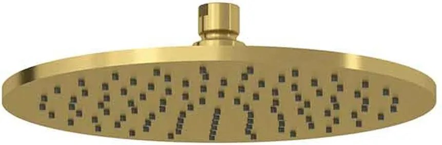 Palarie de dus rotunda Kludi A-QA 25 cm finisaj auriu periat 1 functie