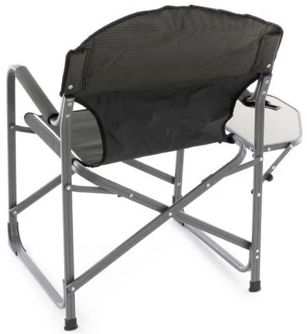 Scaun pliabil de camping cu masă și suport pentru băuturi