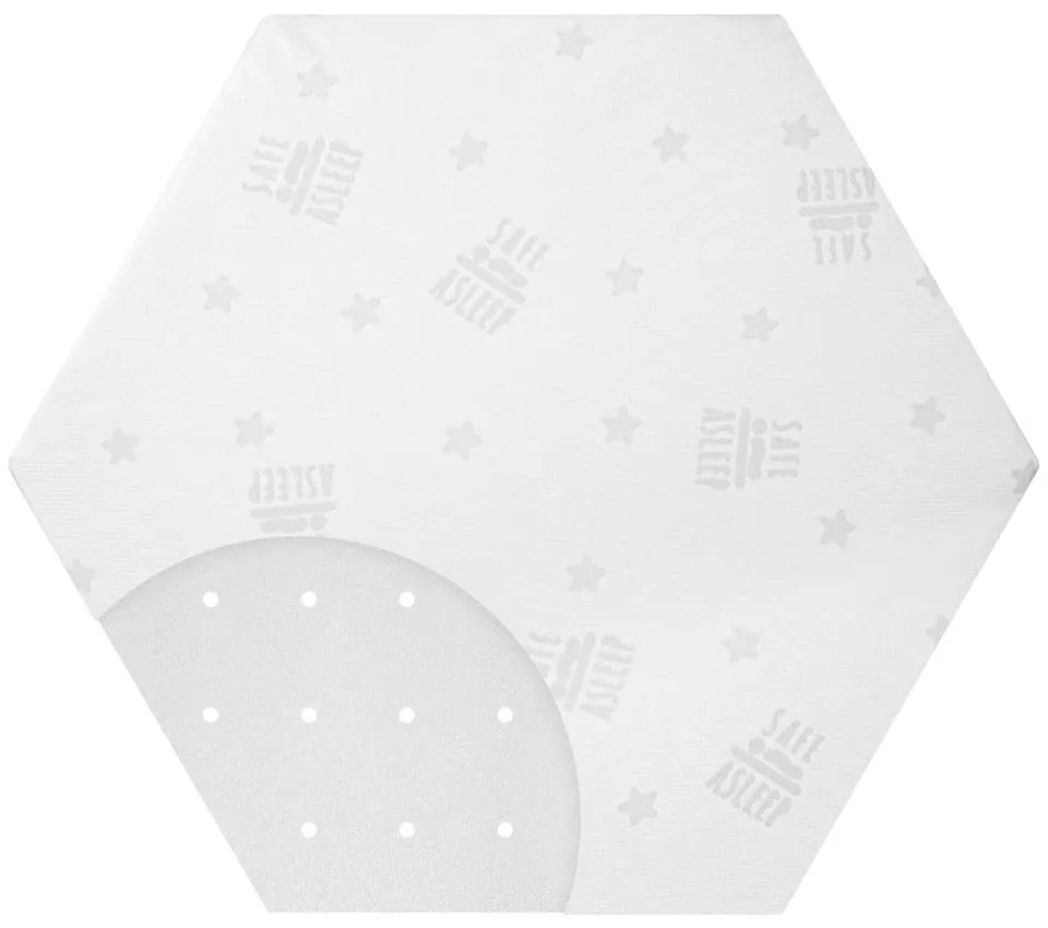 Saltea pentru copii din spumă cu husă detașabilă 99x114 cm Safe Asleep® – Roba