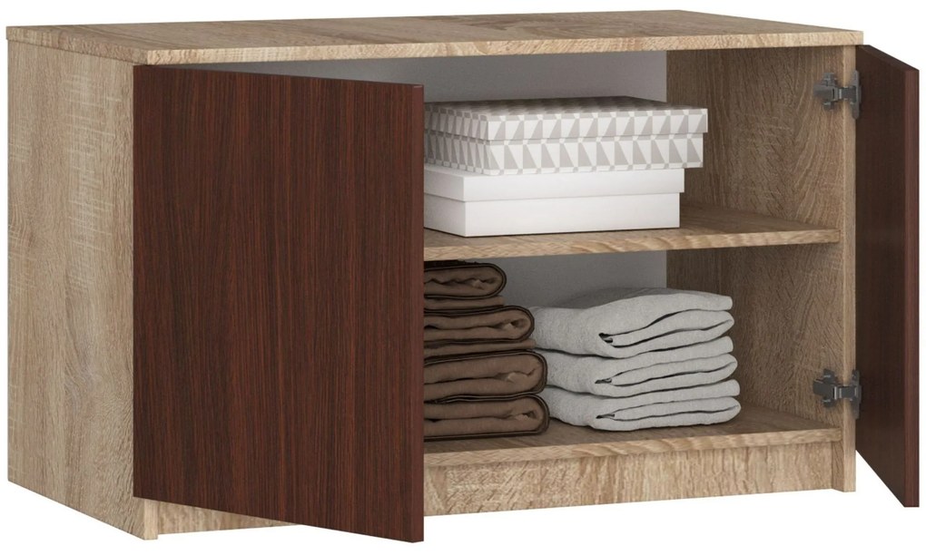 Suprastructură pentru dulap Sashka (Stejar sonoma + wenge). 1069950