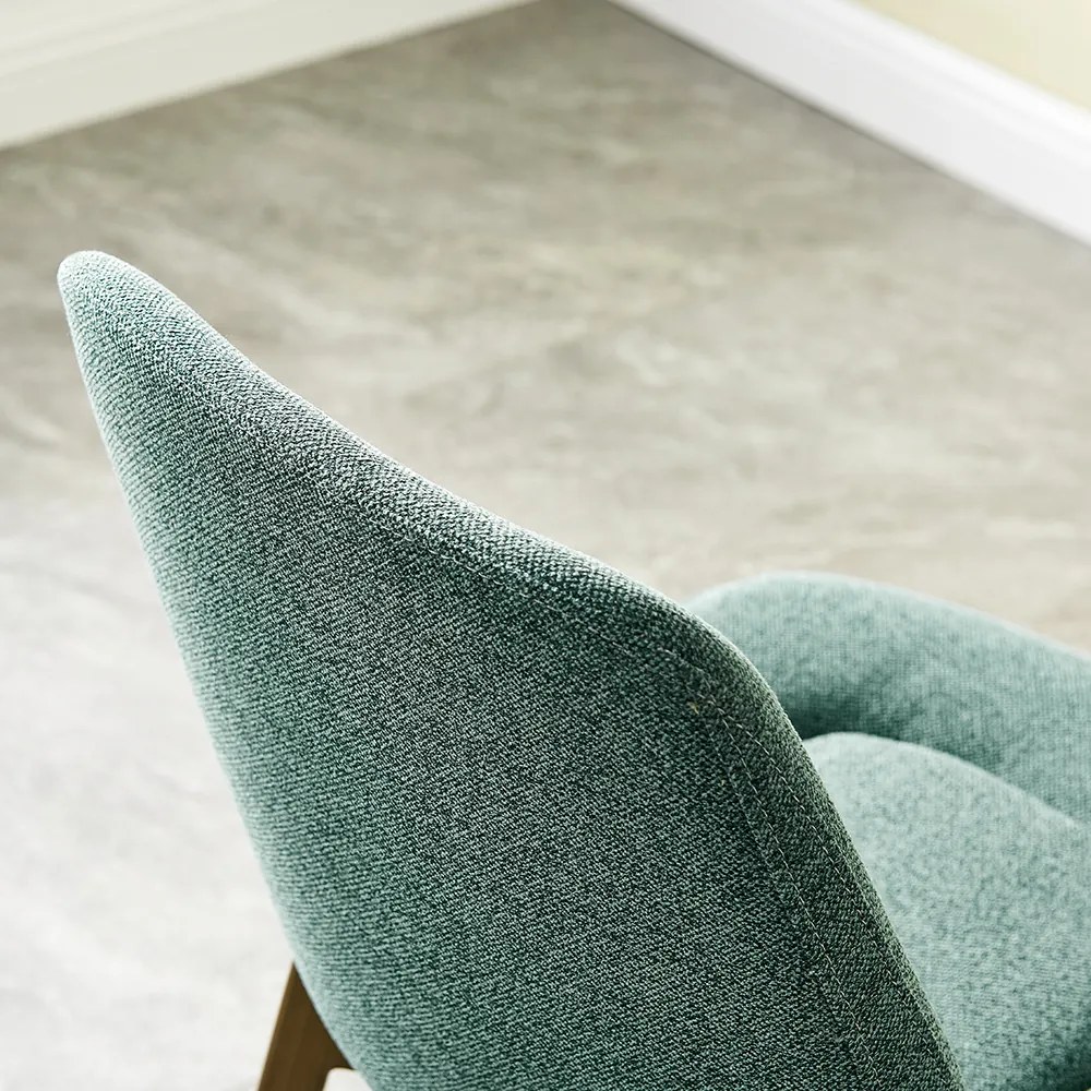 Scaun verde pentru bucătărie, soft, în stil art nouveau - 2 buc. Deprimo jj70zs2144 by Deprimo