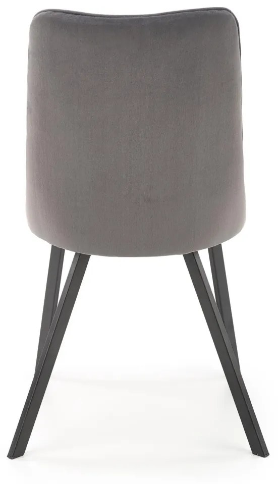 Scaun K450 velvet gri