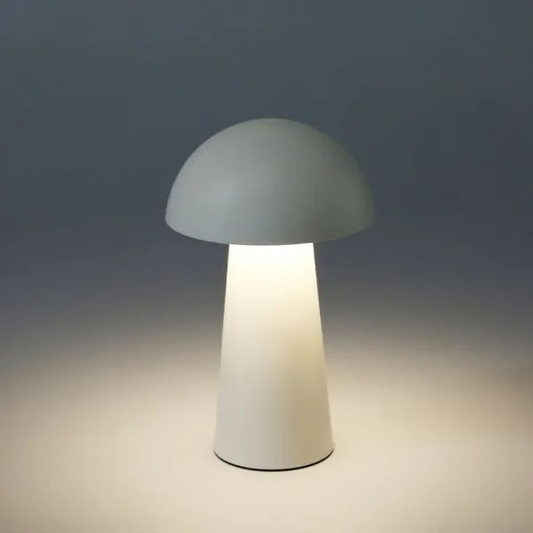 Rabalux 76037 - Lampă LED de exterior MIREO, dimmer tactil, 1,5W/5V, IP44, 1200 mAh, USB, albă