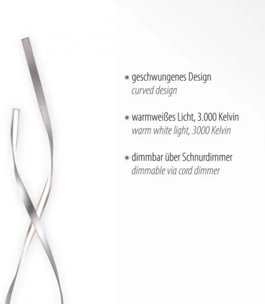 Lampadar LED dimabil Paul Neuhaus 720-55 LINDA LED/27W/230V crom