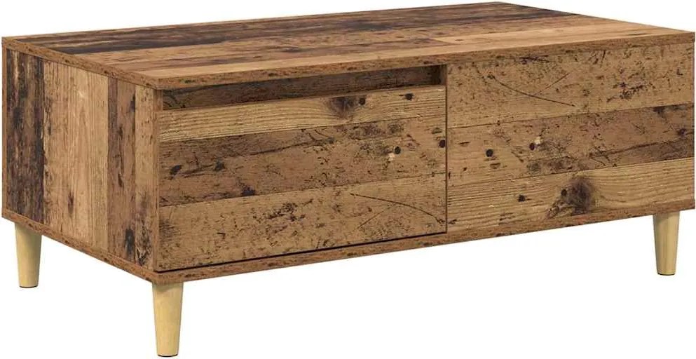 vidaXL Masă de cafea Lemn Vechi 90 x 50 x 35 cm Lemn compozit
