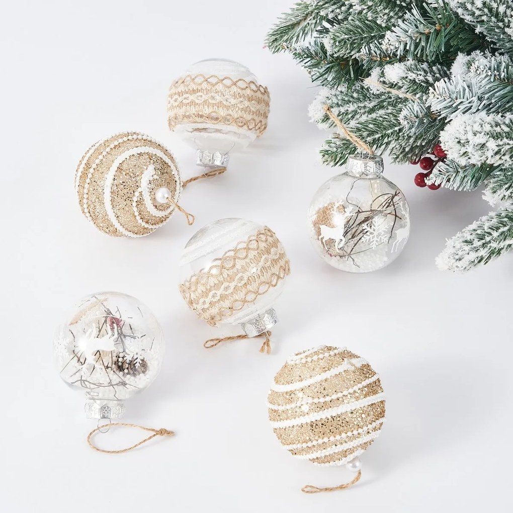 Set ornamente de Crăciun 4Home Rustic, 9 buc.