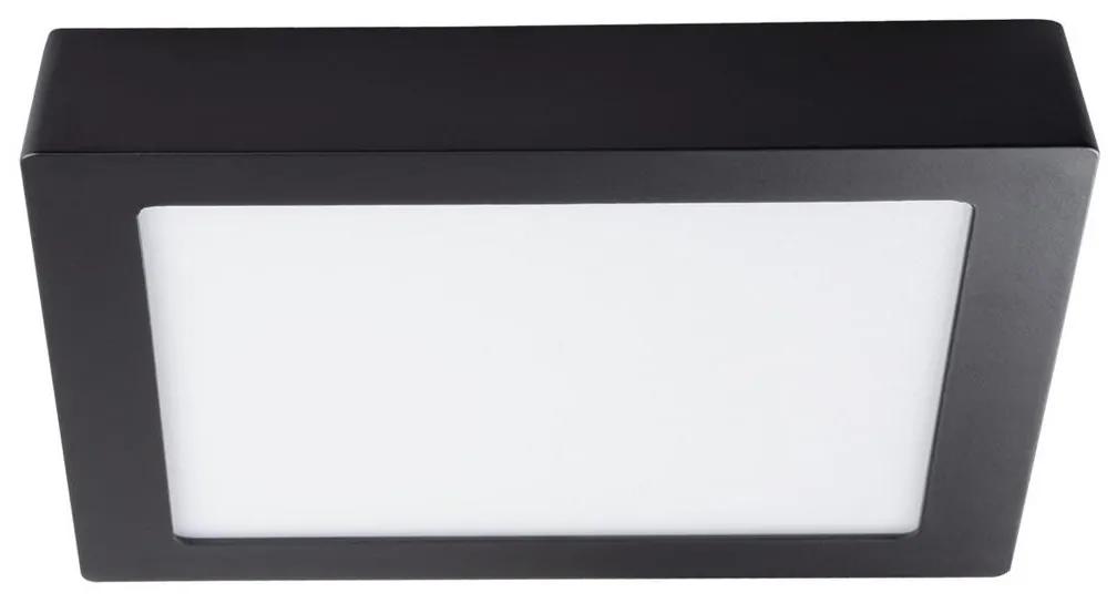Plafonieră LED KANTI LED/18W/230V 3000K neagră Kanlux 33555