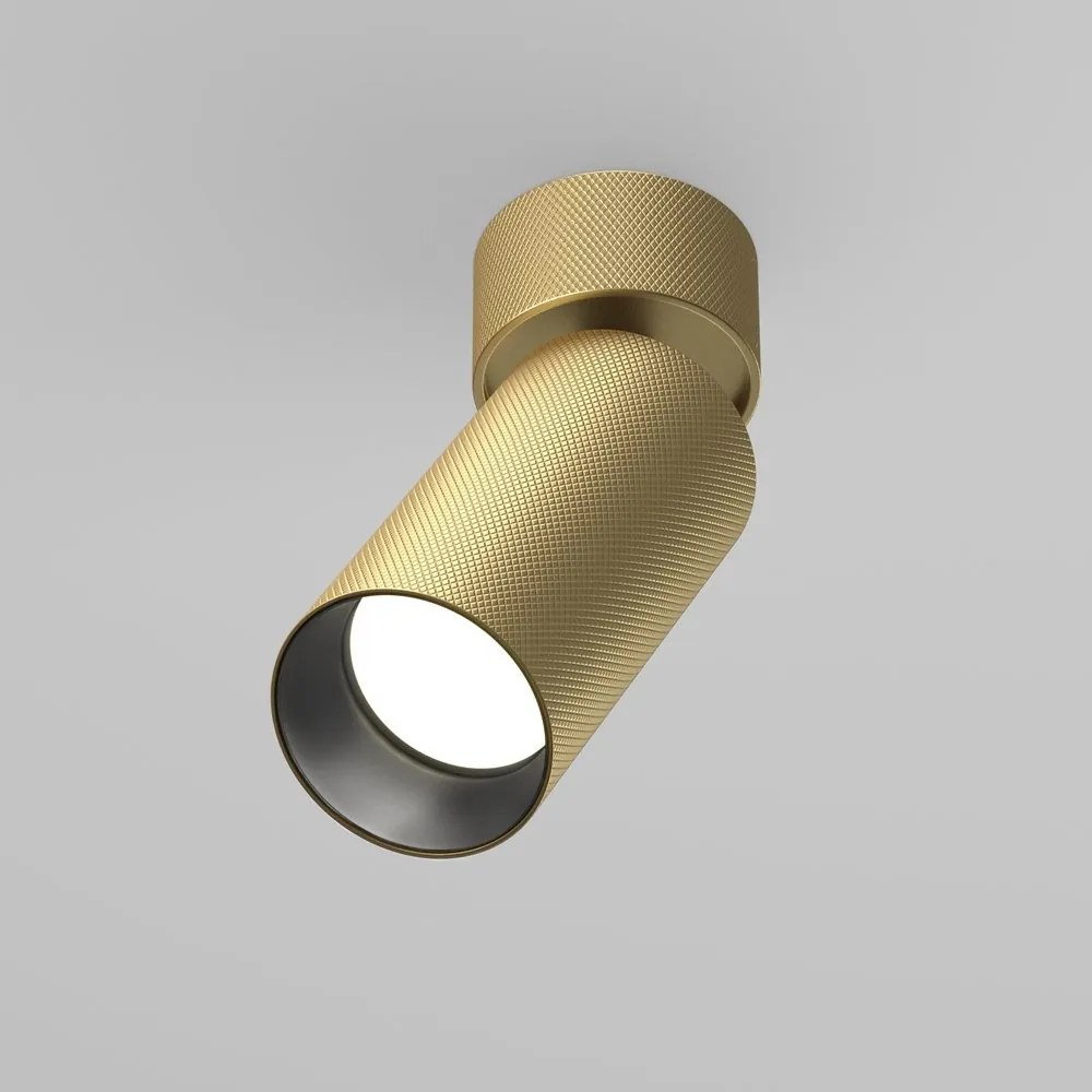 Spot aplicat directionabil stil modern minimalist Artisan auriu mat
