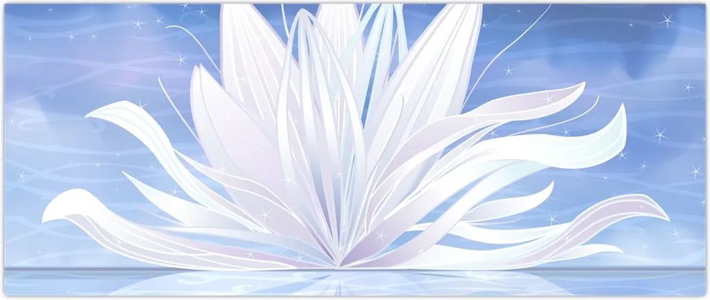 Tablou - Floare de lotus (120x50 cm)