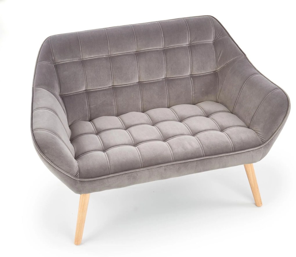 Canapea tapitata Romeo XL - l75 x L128 x h75 cm