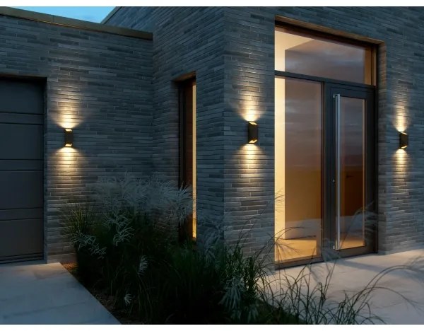 Aplică de exterior Nordlux NICO 2xGU10/35W/230V IP54 maro