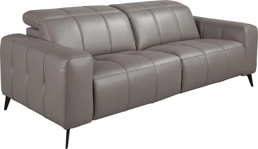 Canapea 3 locuri design italian, Functia Relax, Cowhide gri