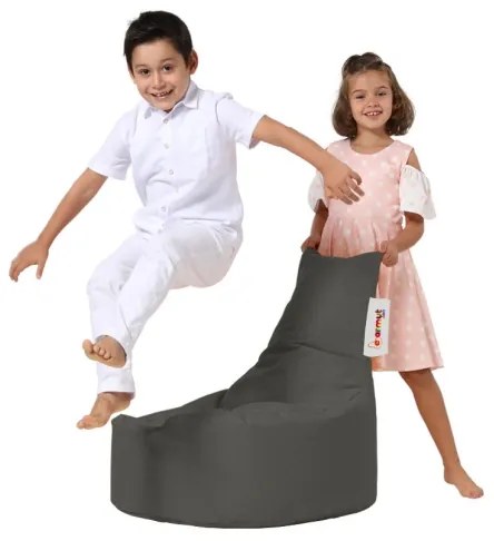 Fotoliu puf 70x70 cm gri