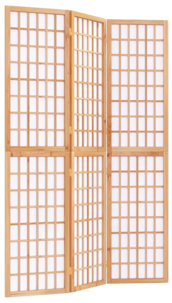 352083 vidaXL Paravan pliabil de cameră, 3 panouri, 120x170 cm, stil japonez