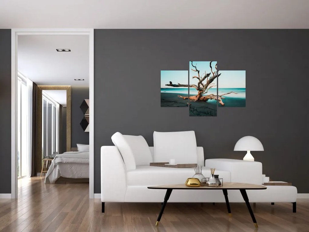 Tablou - Debarcare pe plaja (90x60 cm)