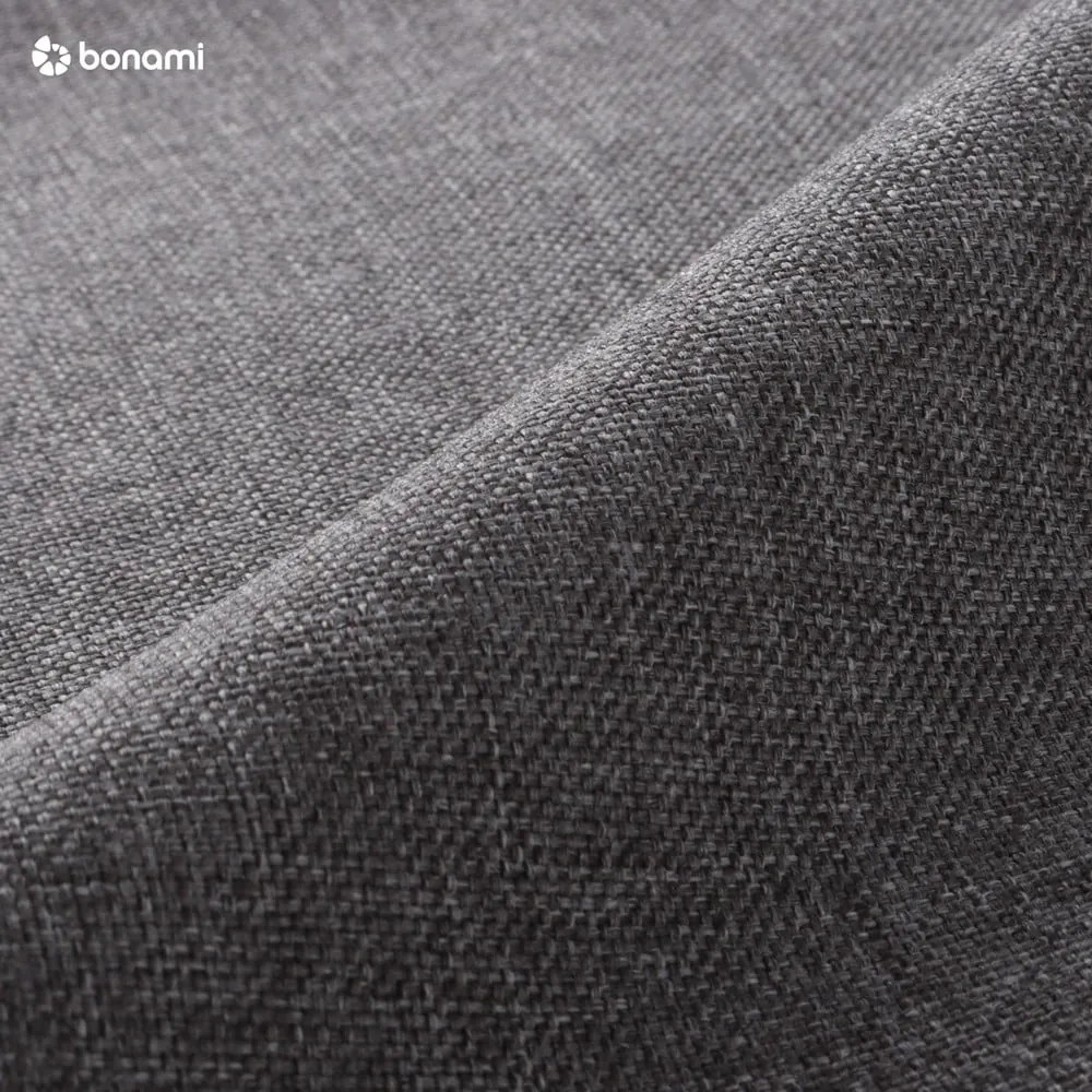 Pat matrimonial gri deschis tapițat cu spațiu de depozitare cu somieră 180x200 cm Frieda – Meise Möbel