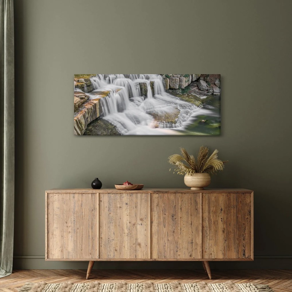 Tablou cu cascade (120x50 cm)