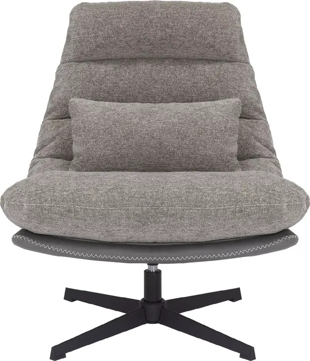 Fotoliu rotativ de relaxare FELICIA RAVEN gri