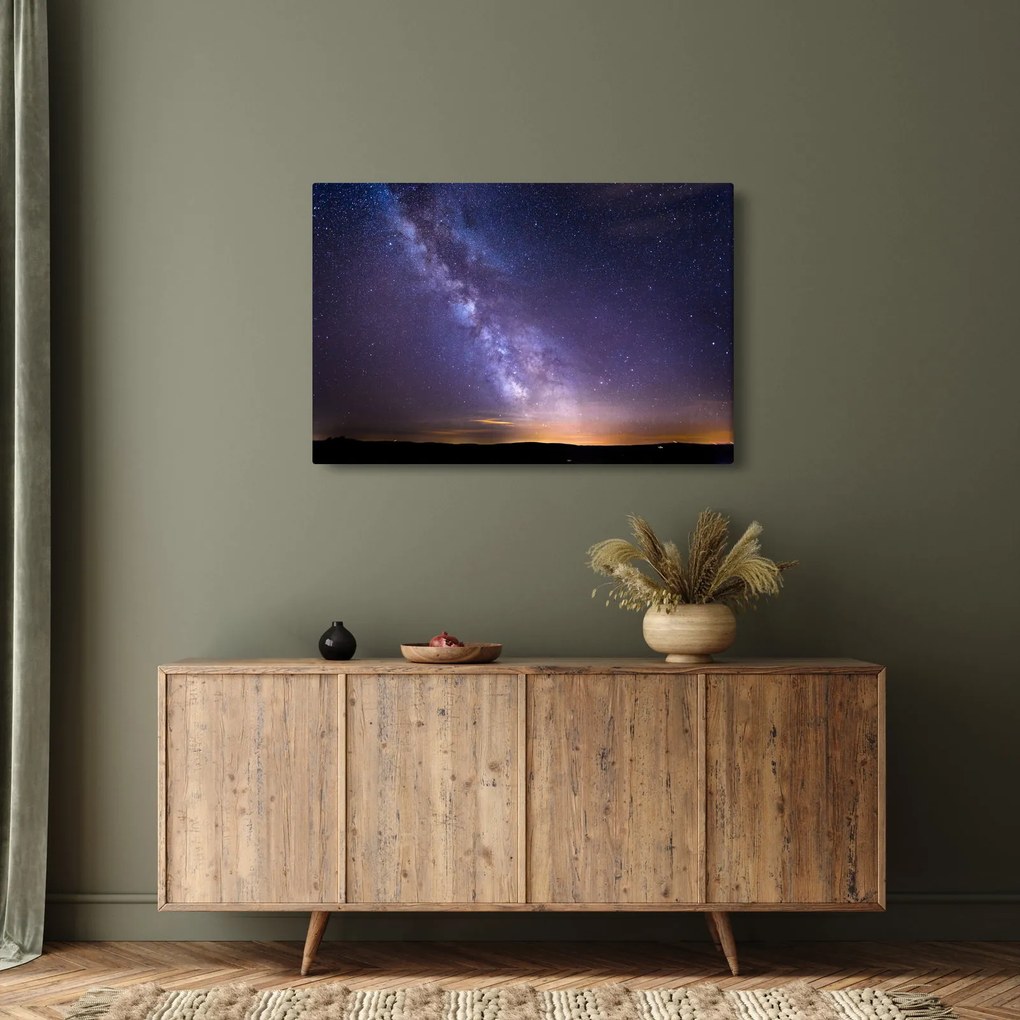 Tablou Cu privire la univers (90x60 cm)