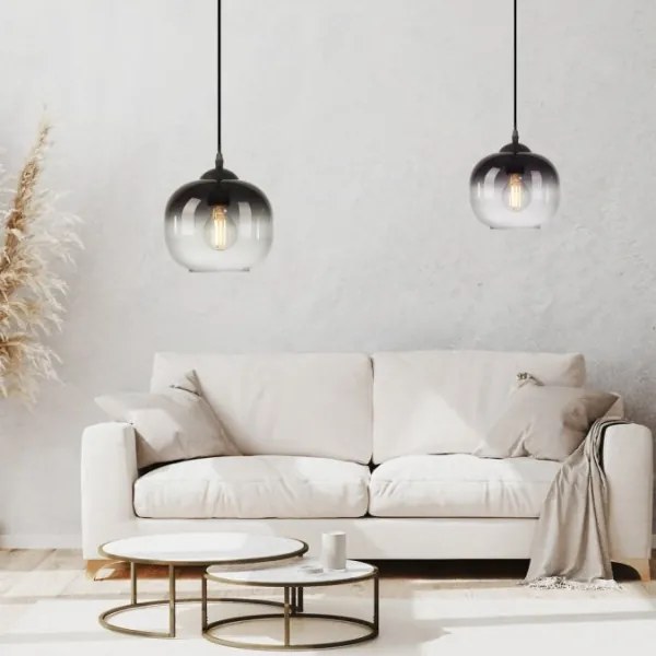 Lustră pe cablu JUST LIGHT. 15420-18 ZEA 1xE27/25W/230V negru