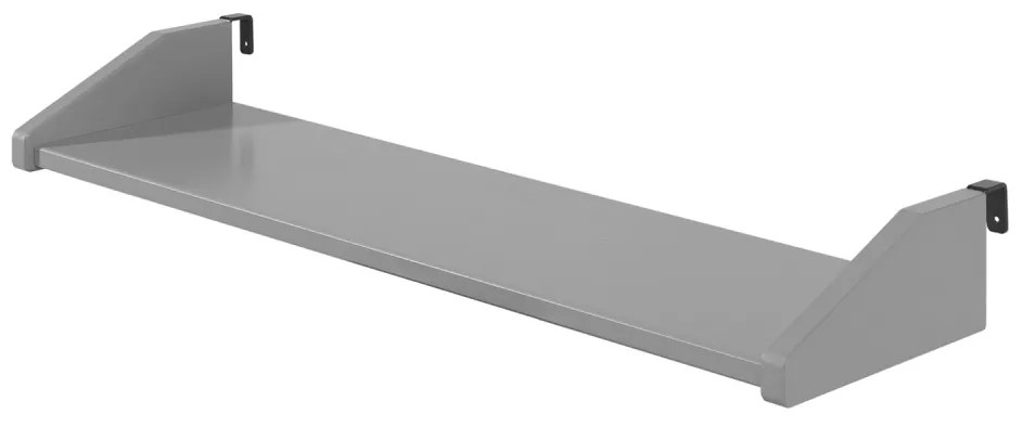 Dormitor Pino GRI 90x200 cm – Confort și ordine cu scară, 3 sertare & raft suspendat | Gama PINO