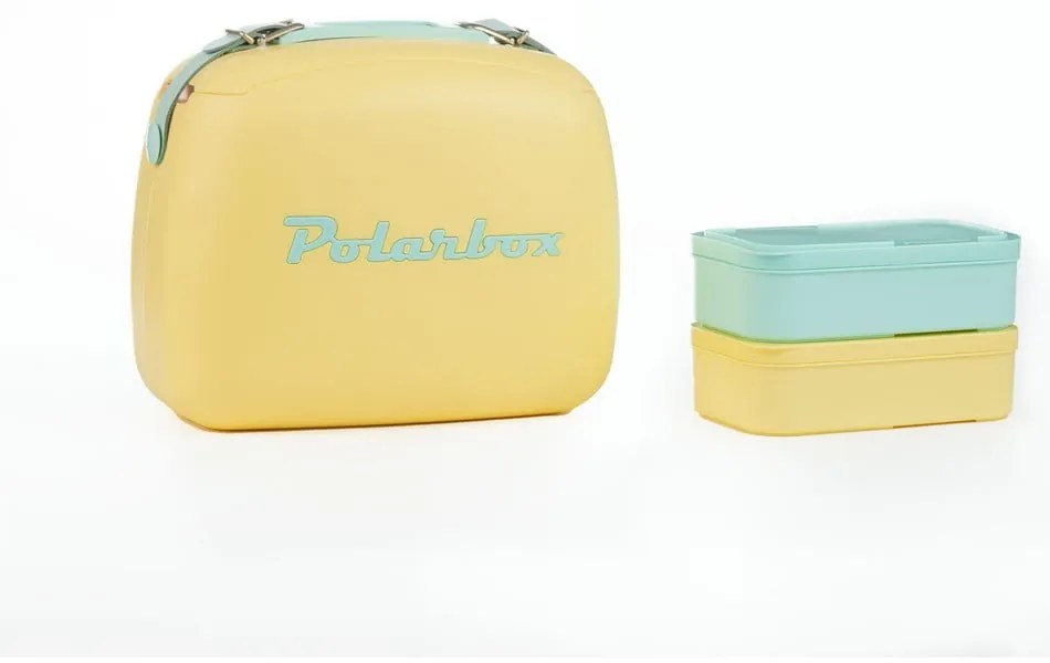 Cutie termoizolantă galbenă 6 l Pop – Polarbox