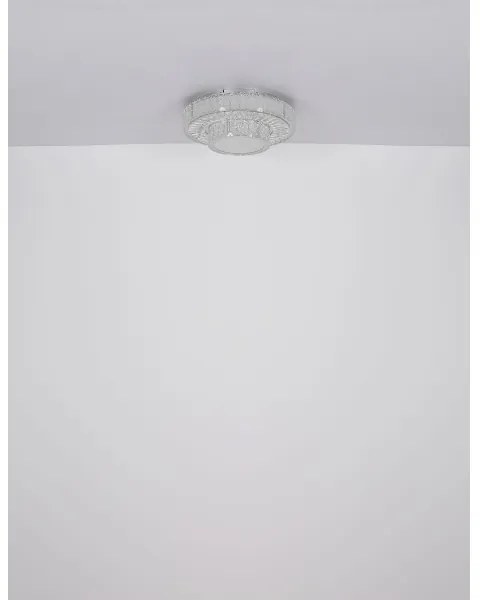Plafonieră LED dimabilă Globo 67162-50D MUCKY 50W/230V d. 50 cm + telecomandă