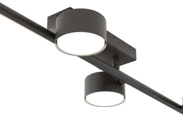 Plafonieră BET 4xGX53/12W/230V negru