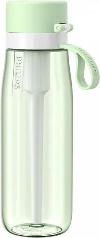 Sticla cu filtru pentru apa Philips GoZero Daily AWP2731GNR/58, 660 ml, 5-38°C, Tritan fara BPA, AWP285, Verde