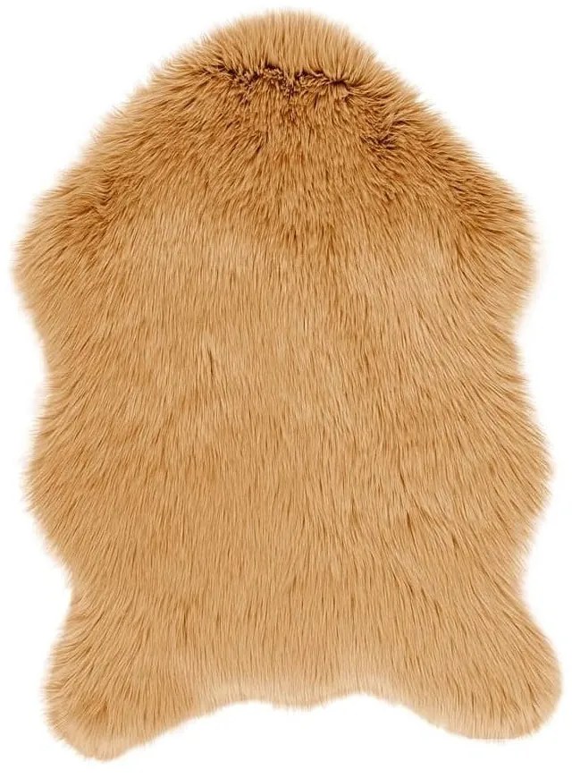 Blană artificială Tiseco Home Studio Sheepskin, 60 x 90 cm, maro