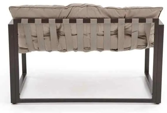 Set de gradina Shark - 4 locuri, bej/negru