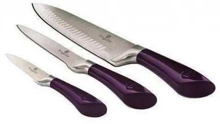 Set cutite 3 piese Purple Berlinger Haus BH 2669