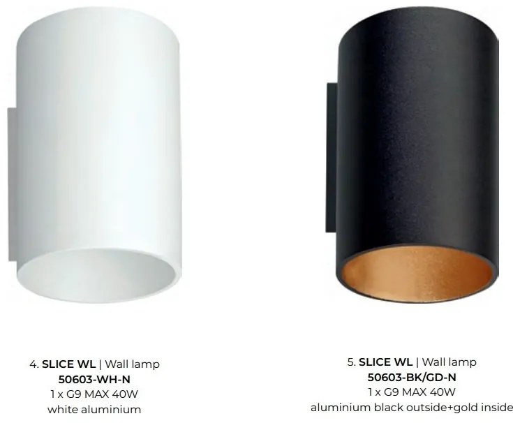 Aplica cu lumina ambientala SLICE, negru